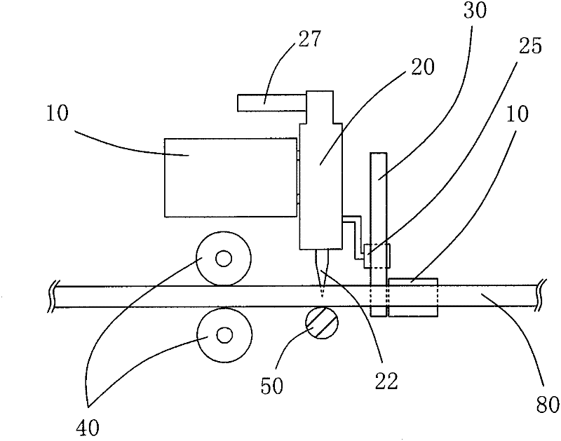 Tube cutting apparatus and method for cutting mother tubes