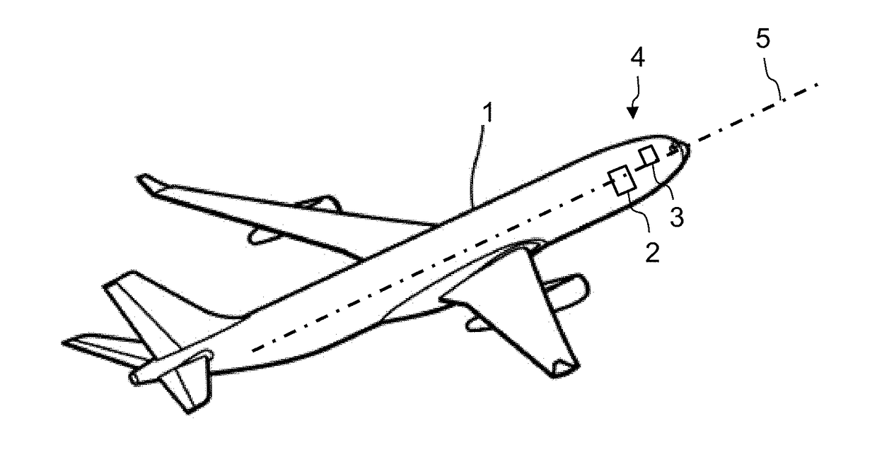Display system of an aircraft