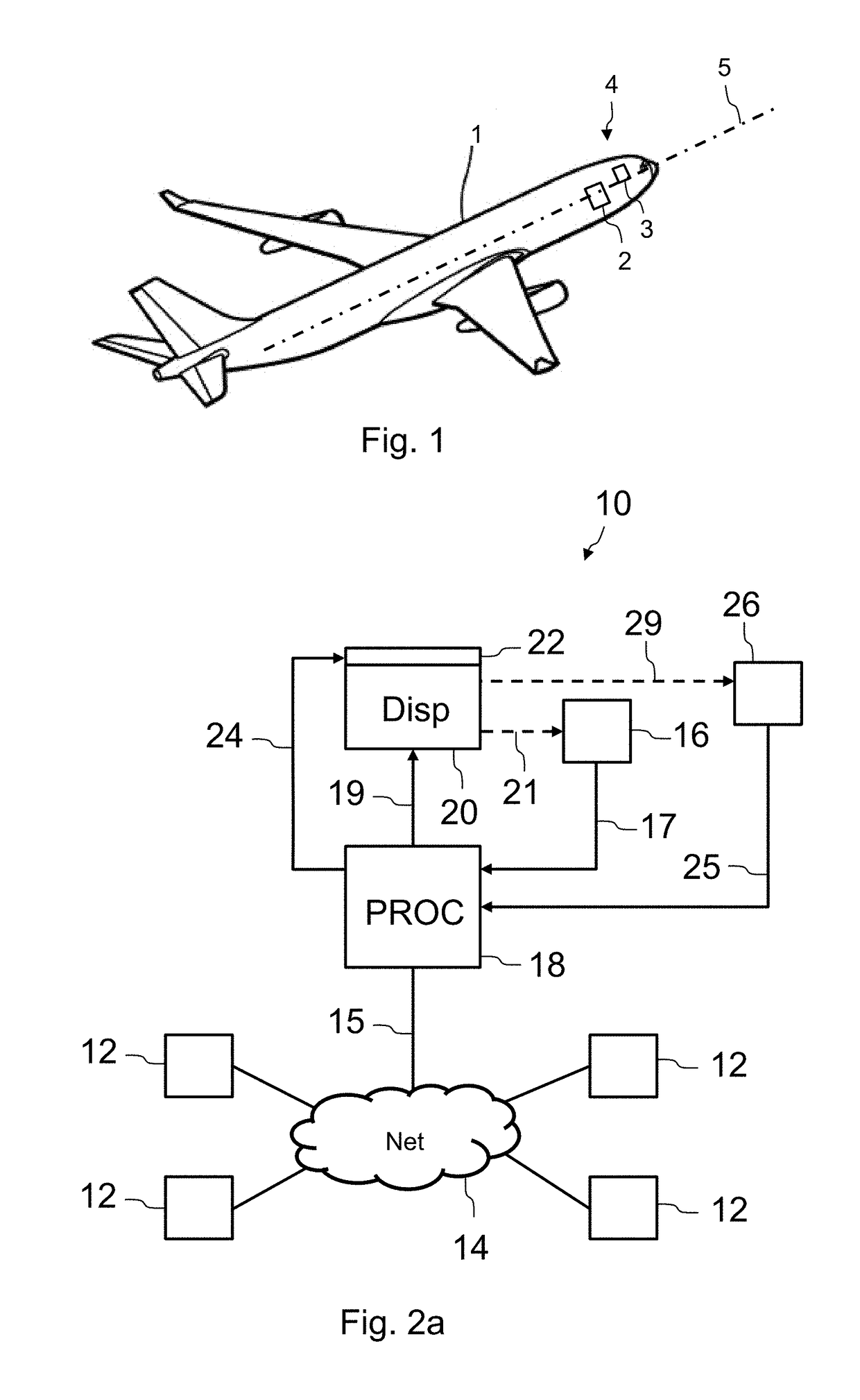 Display system of an aircraft