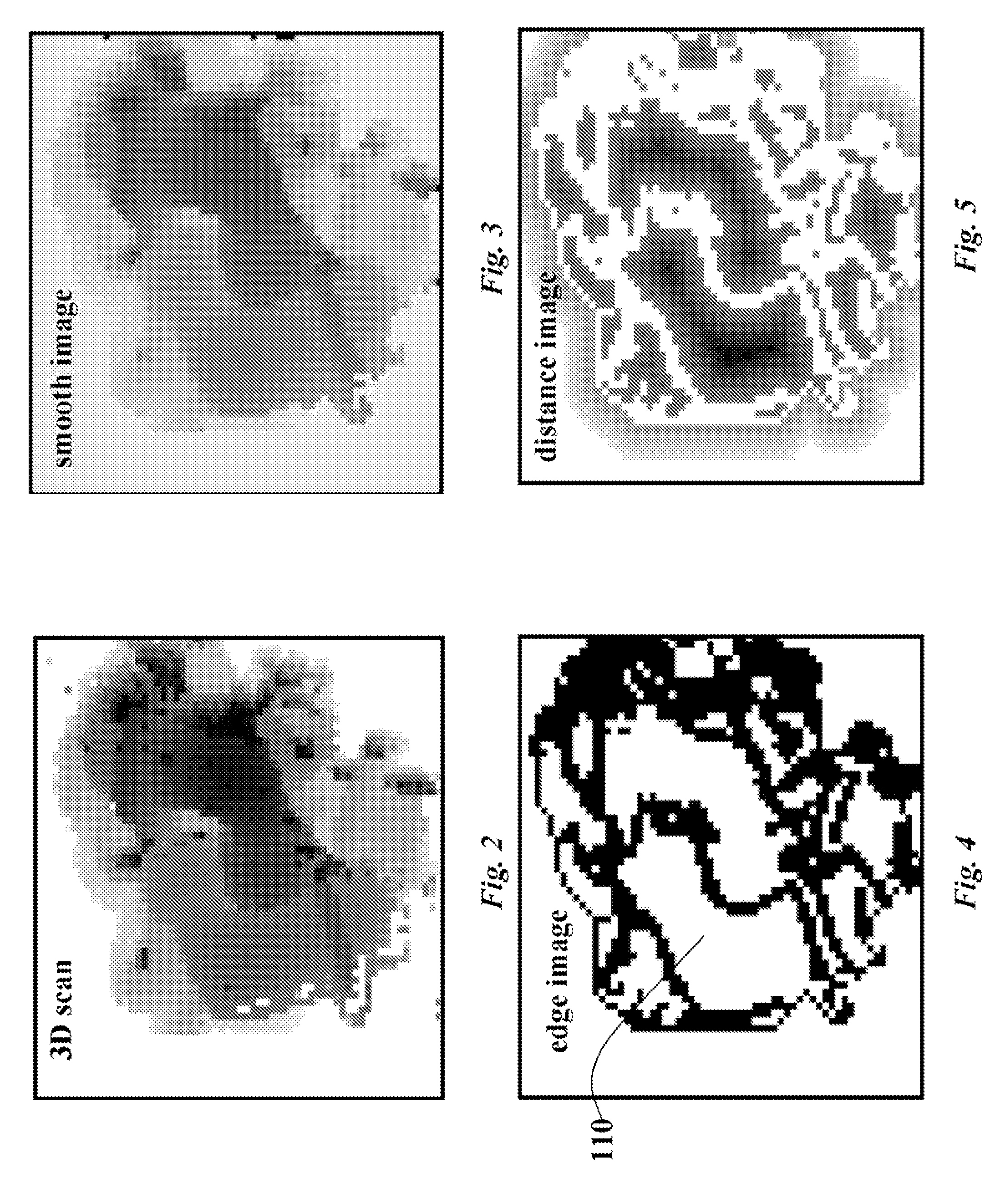 Method and system for determining objects poses from range images