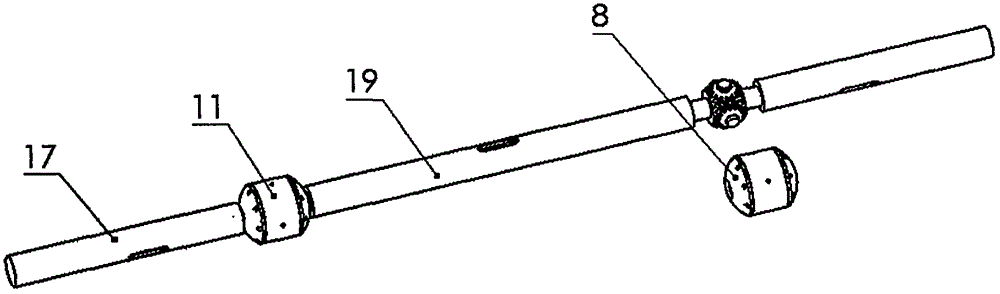 Downhole mechanical hydraulic pulse generation device