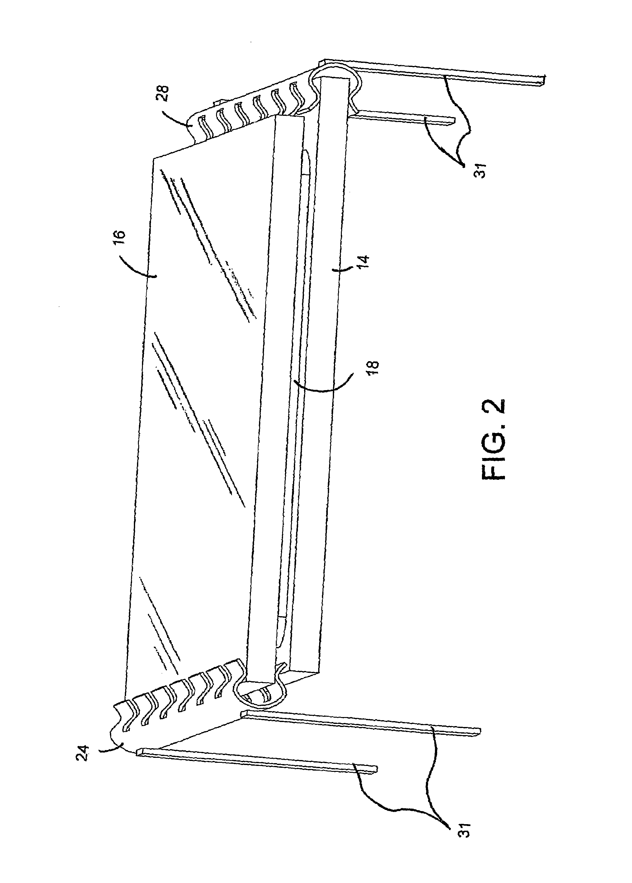 High power radiation emitter device and heat dissipating package for electronic components