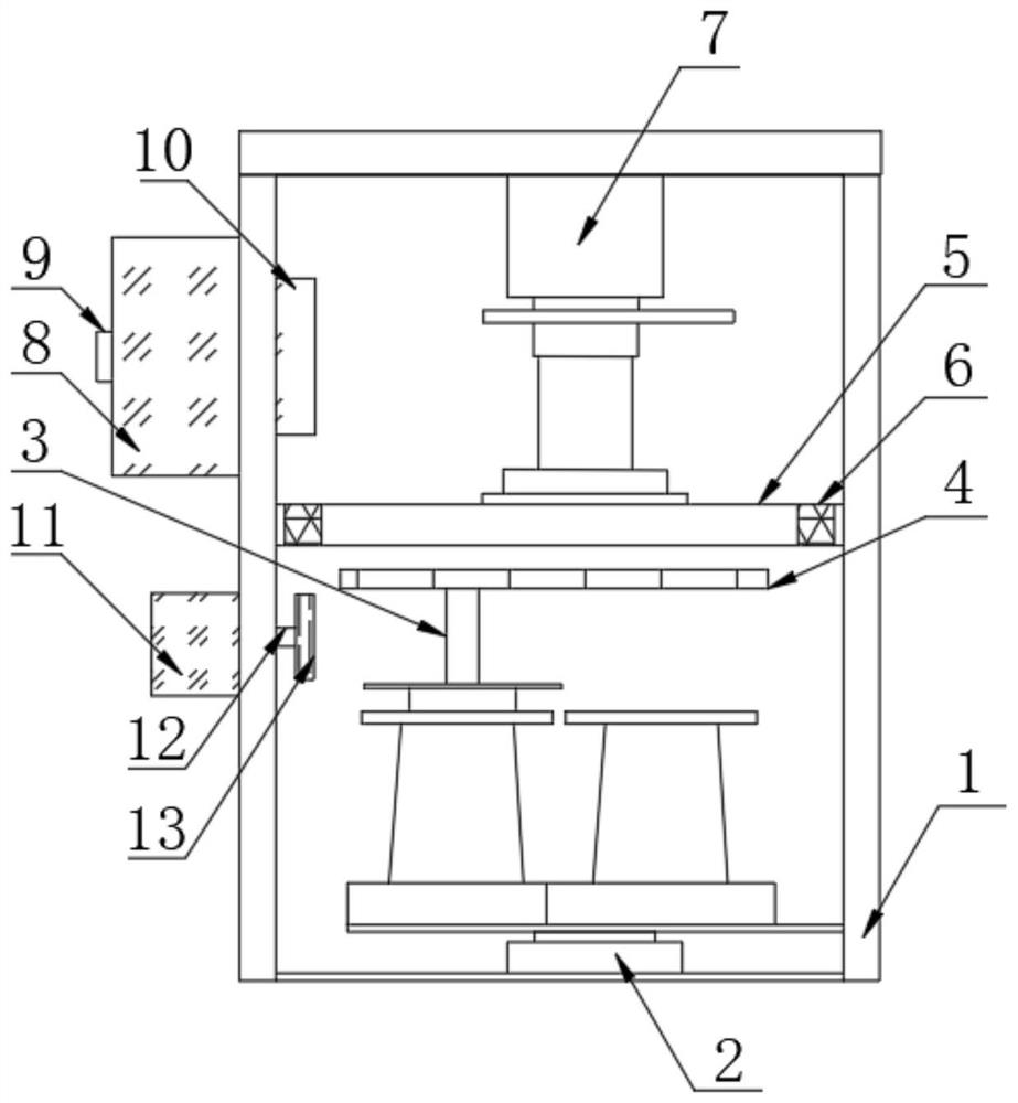 Motor stator winding and inserting combined machine