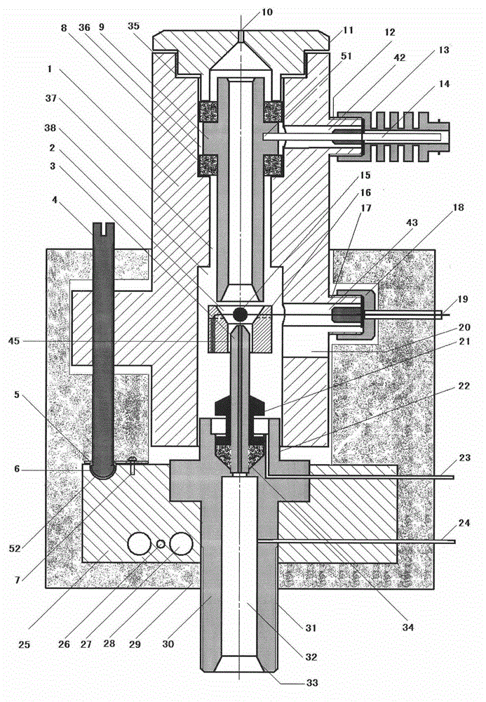 Nitrogen-phosphorus detector of gas chromatograph