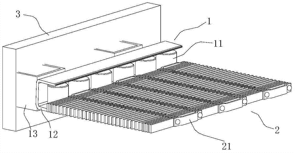 A new type of sterilizer chain net conveying system