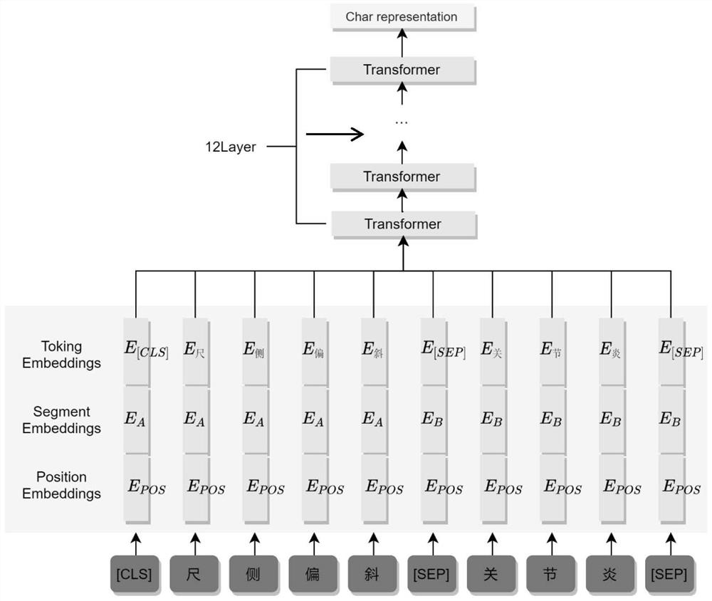 Chinese medical text entity relationship joint extraction method based on conversation attention mechanism