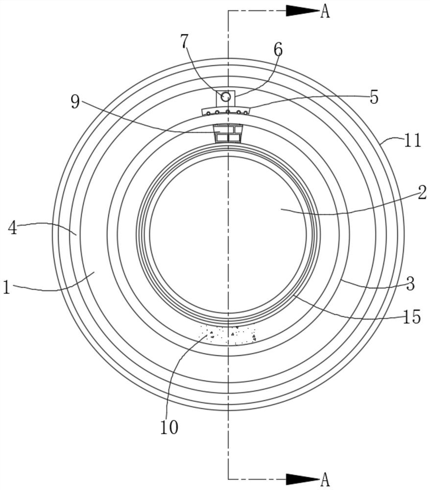 A starter cooling device