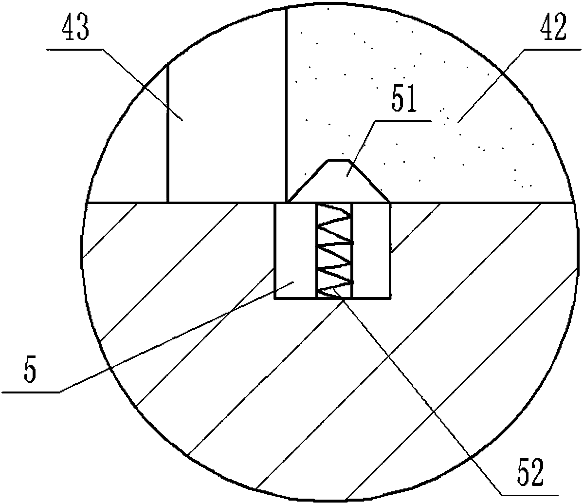 Steel pipe fixing and cutting device