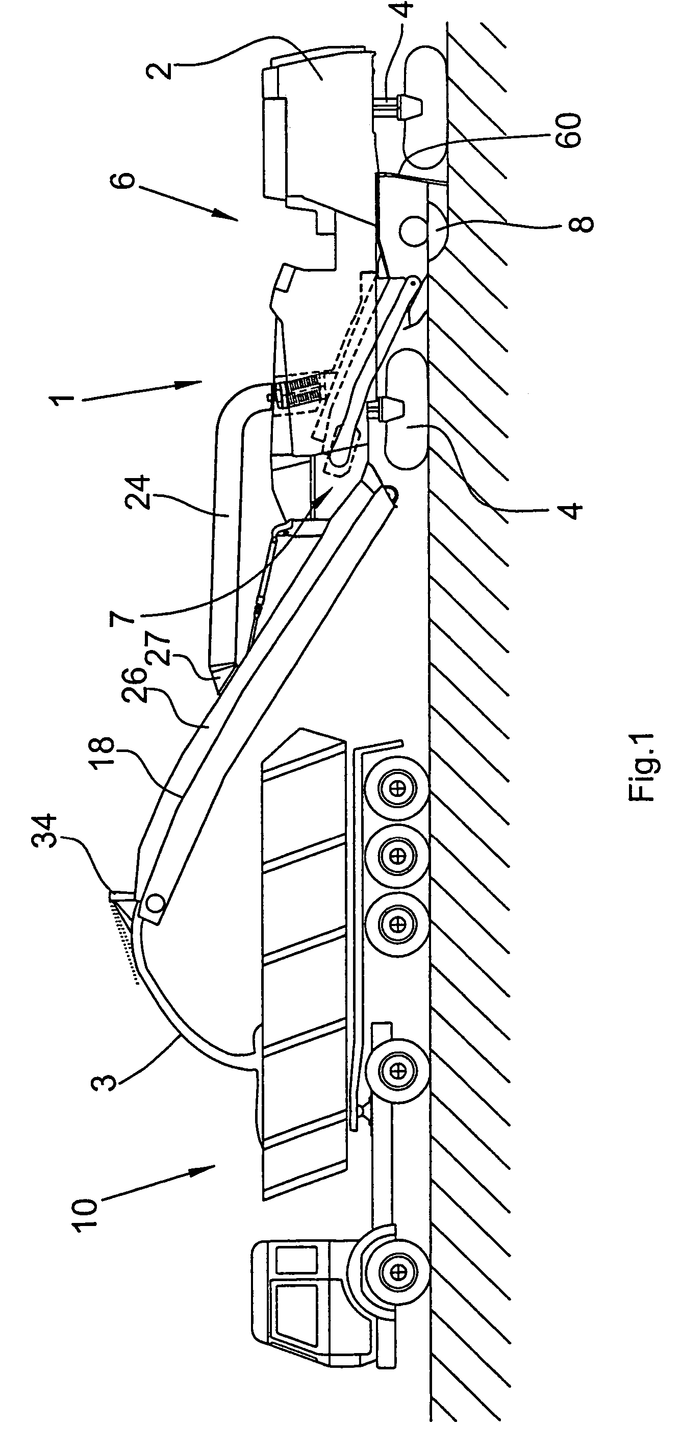 Suction device and suction method for the disposal of dust in milling machines