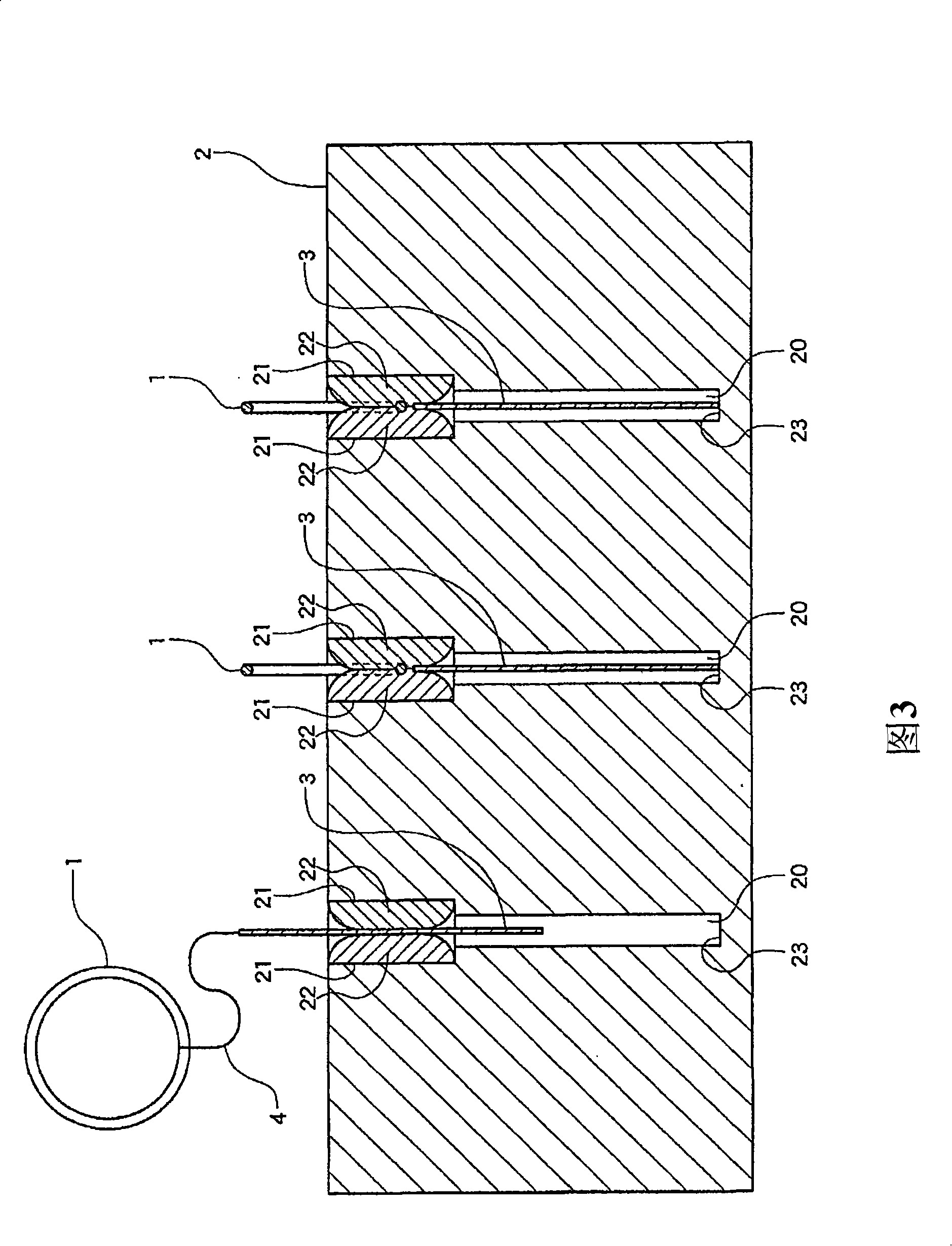 Ring-shaped decorating parts holder