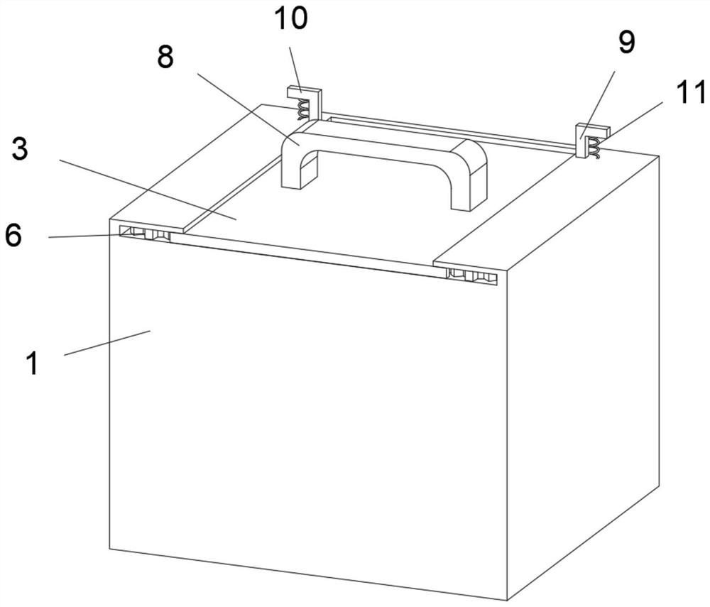 Measuring device for building engineering project management