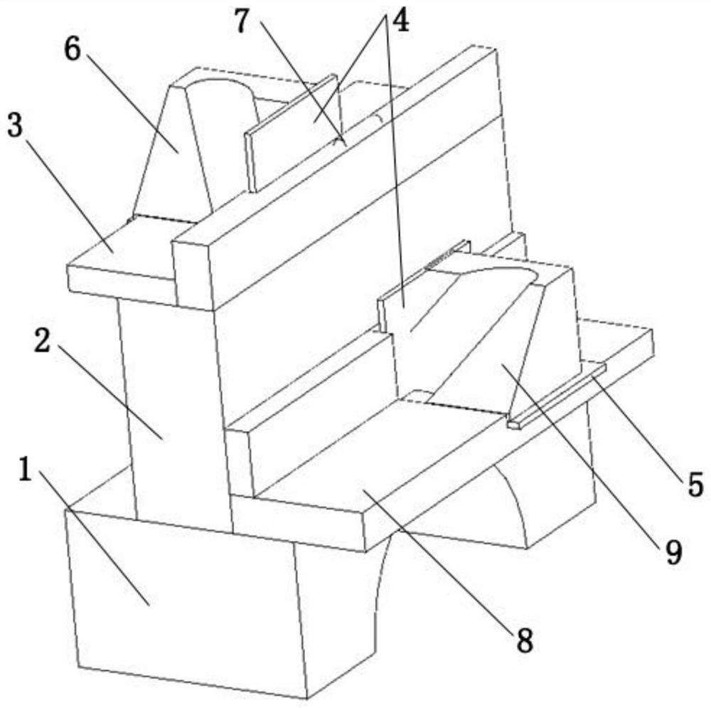 A positioning device and method for cleaning billet corners