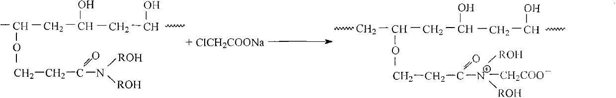 A kind of production method of zwitterionic polyvinyl butyral resin