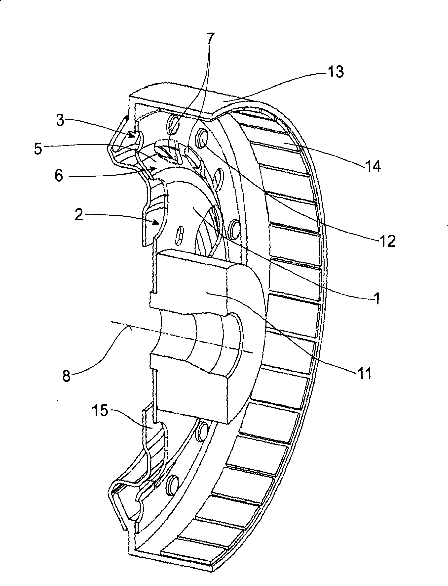 Disc for transferring a torque transmission in torque transmission transfer device of a motor vehicle