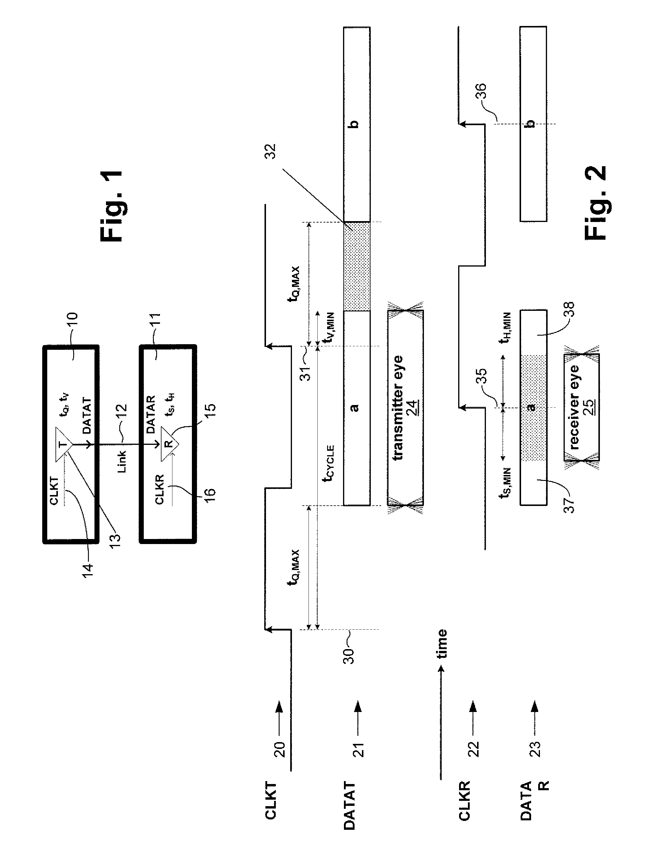 Communication channel calibration for drift conditions