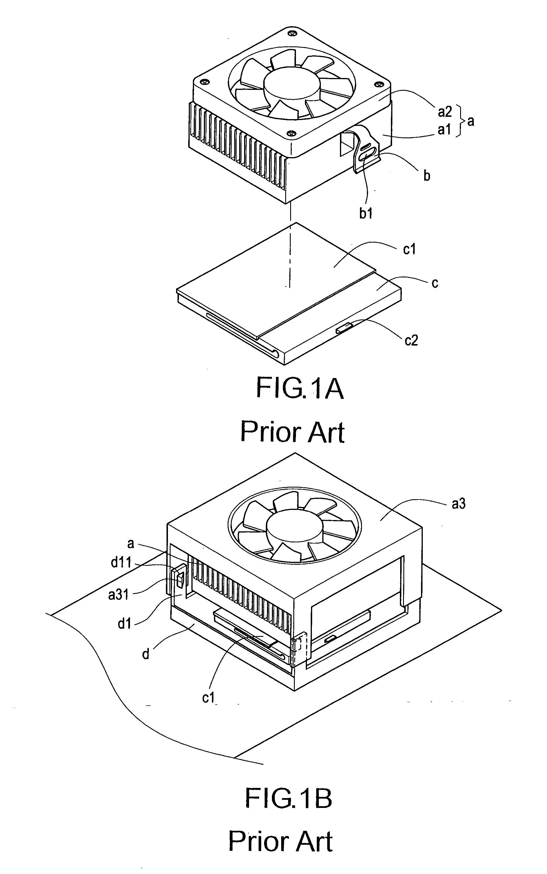 Fan stand structure for central processing unit
