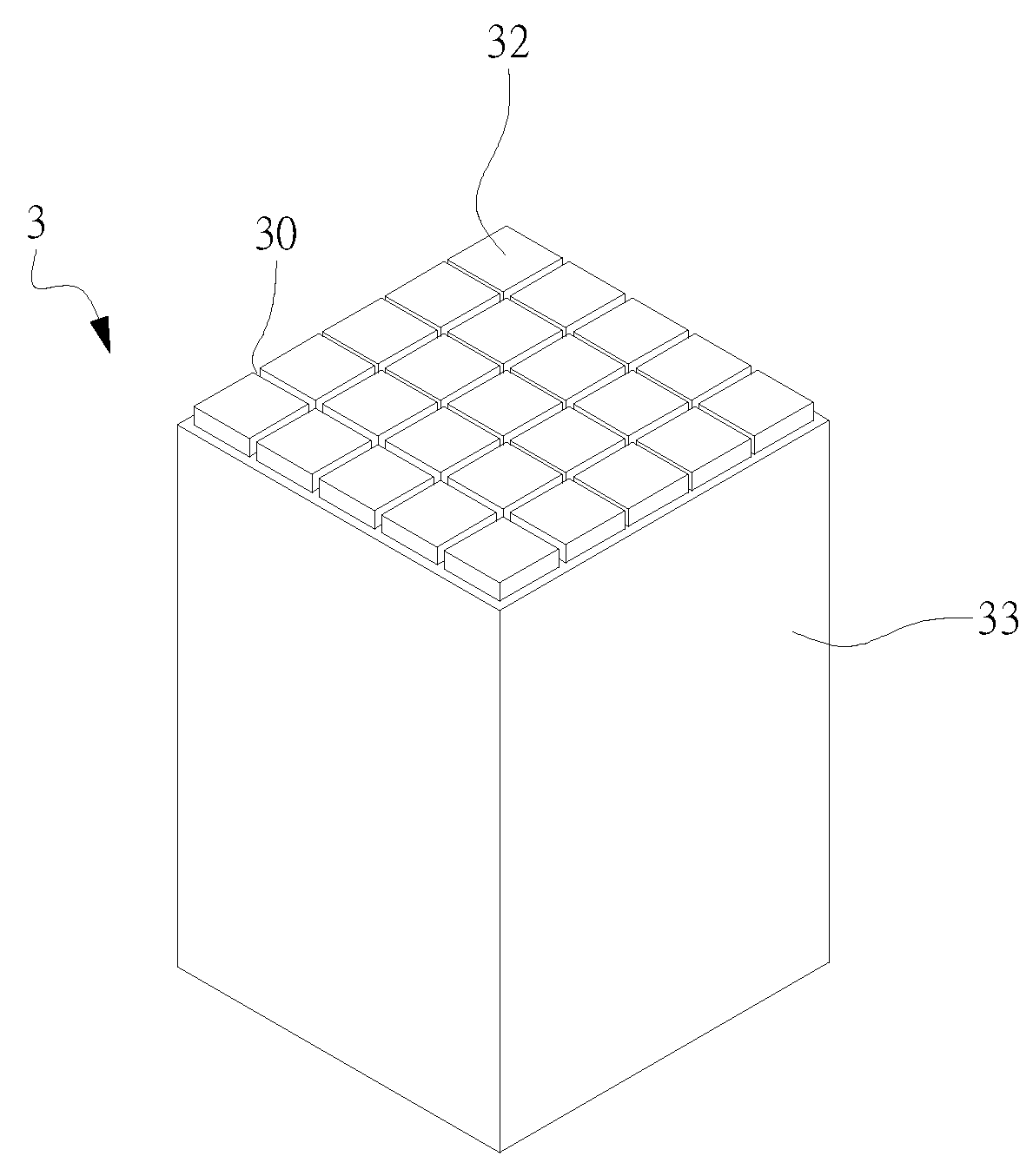 Isolating Plates and Imaging Array of Crystal Lattices and the Method of Making the Same