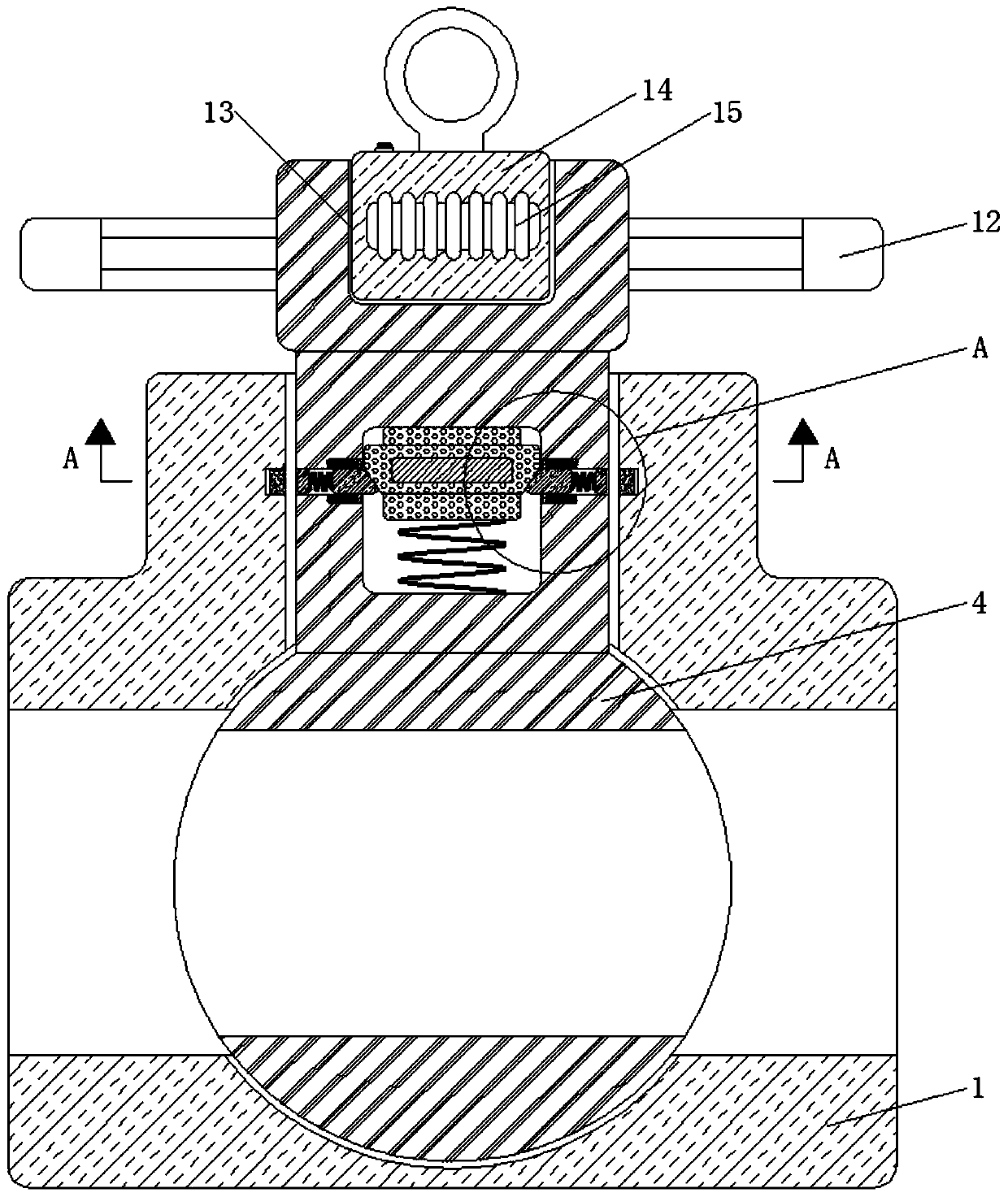 Lock valve with high universality and practicability