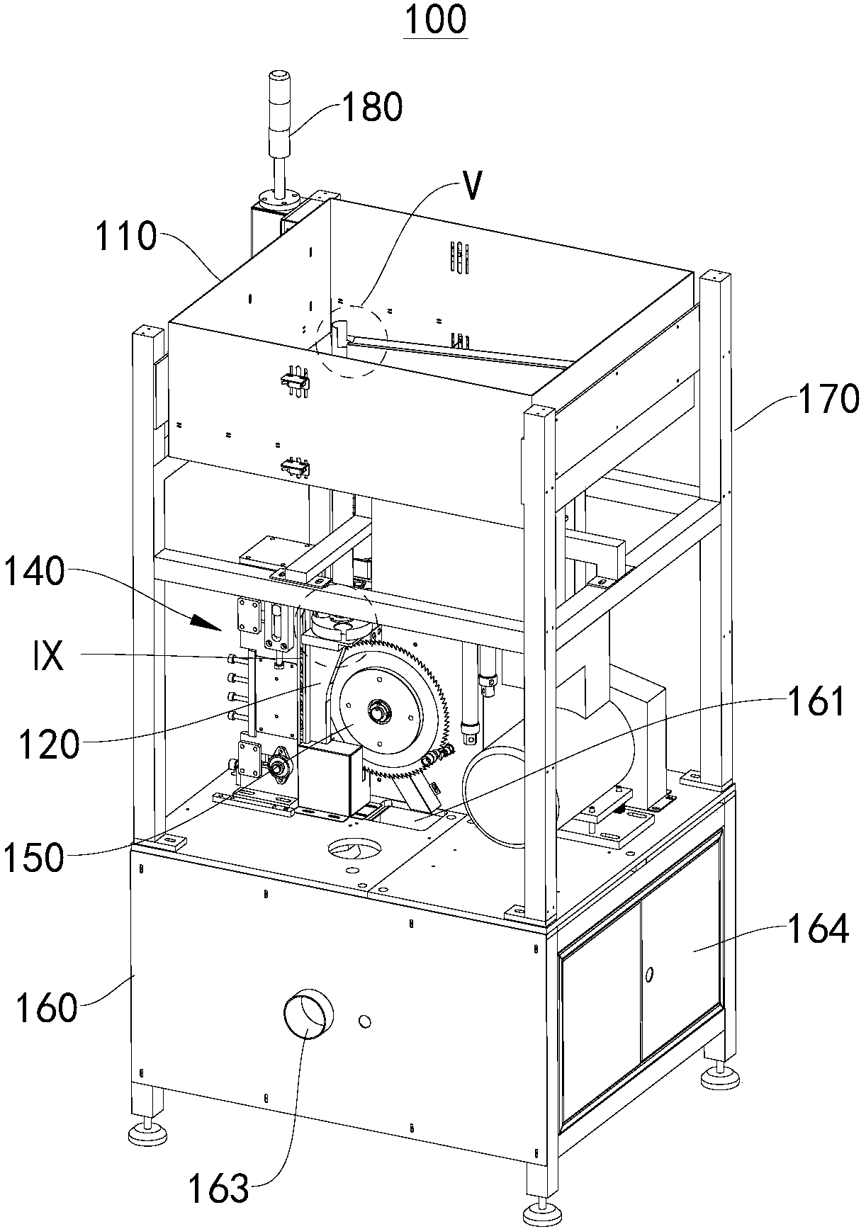 Shell opening device and nut processing system