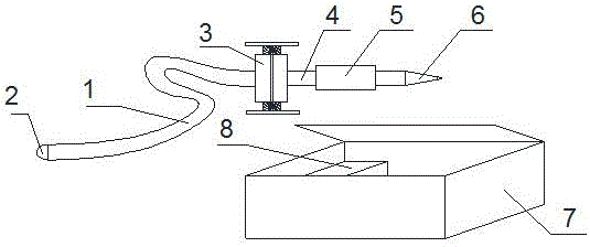 Convenient and fast fire fighting device for home use