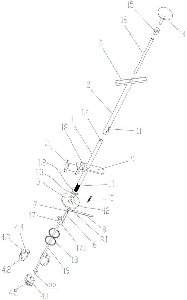 A portable fast seeding device