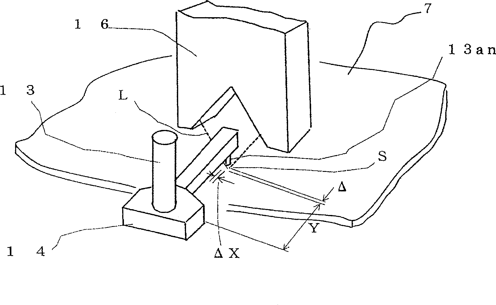 Coating device and method