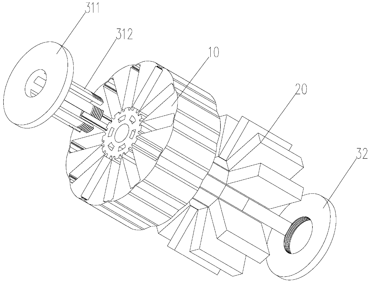 Rotor structure and motor with same