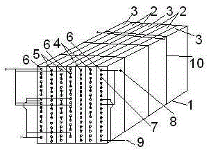 Large variable-frequency pulse frostless energy-saving type air-cooling freezer air cooler heat exchanger