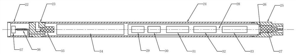 Near-horizontal continuous directional coring advance geological exploration system and method