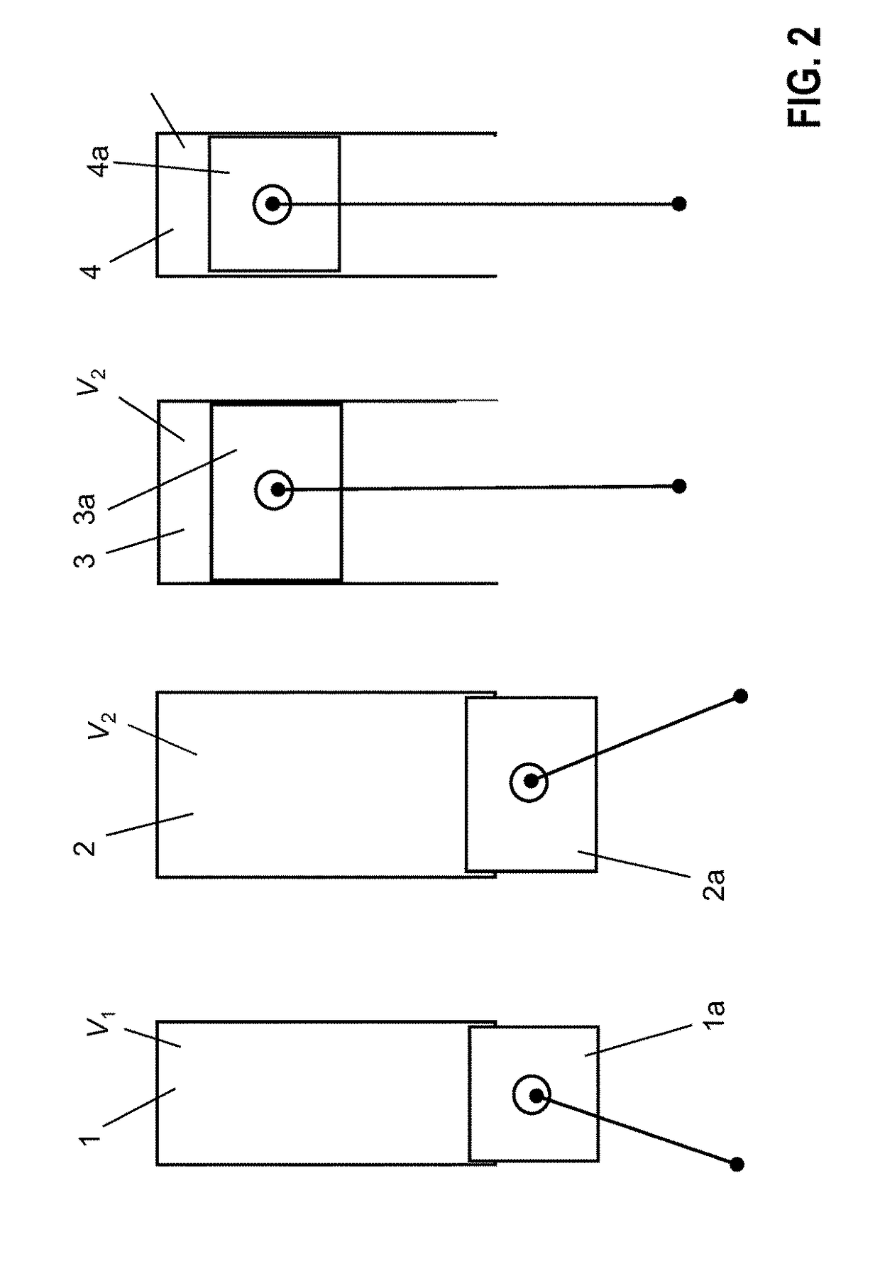 Internal combustion engine with partial deactivation and method for the operation of an internal combustion engine of said type