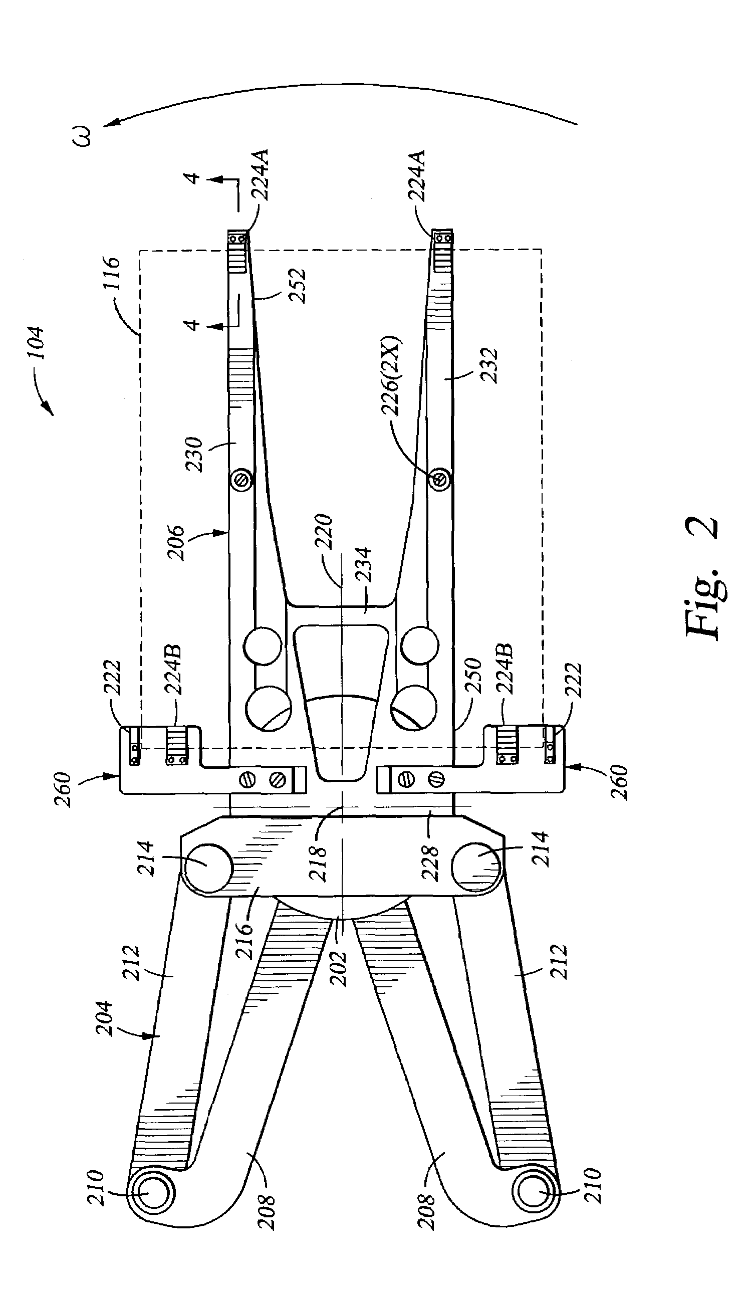 End effector assembly for supporting a substrate