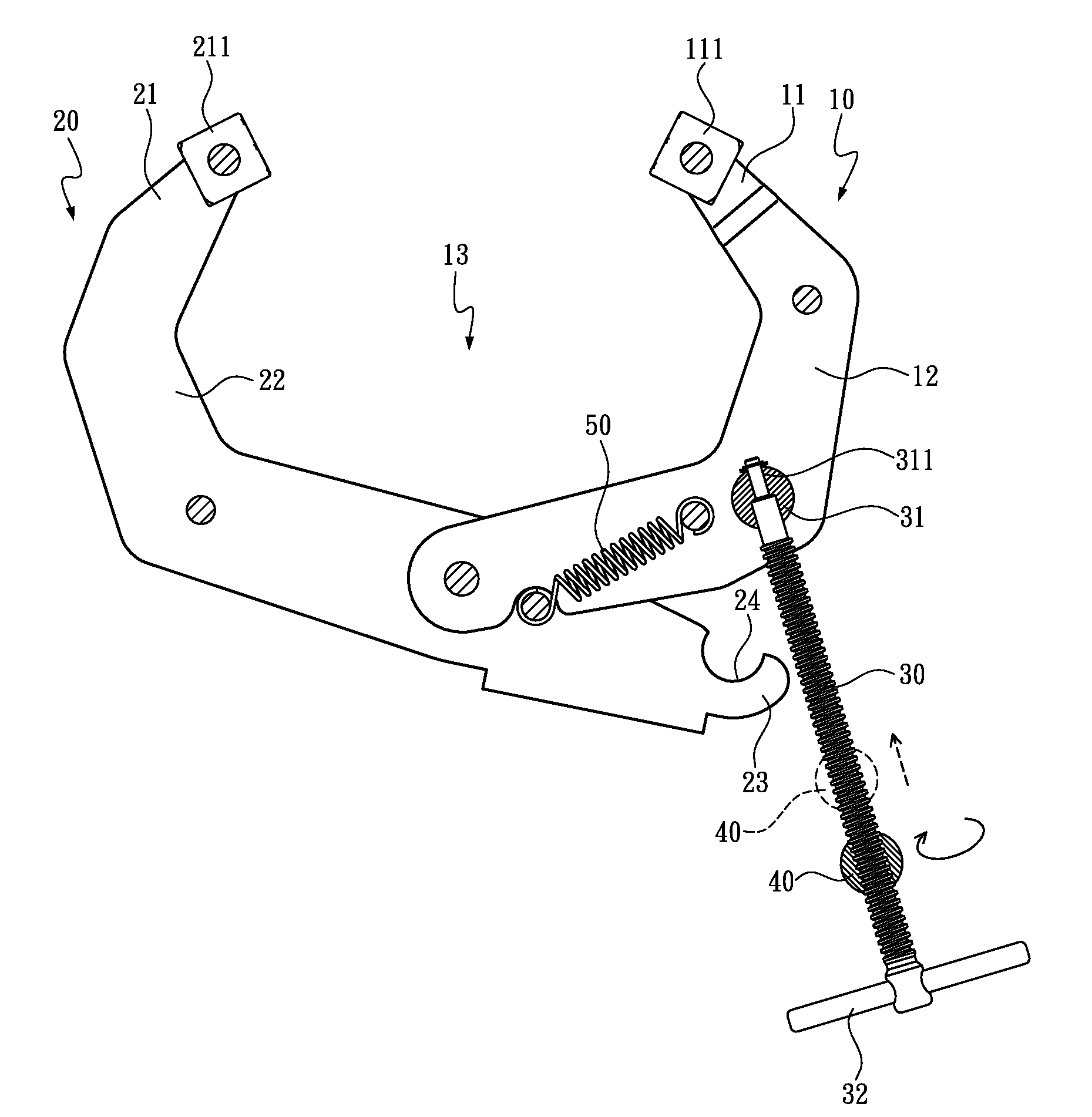 Quick adjustable clamp