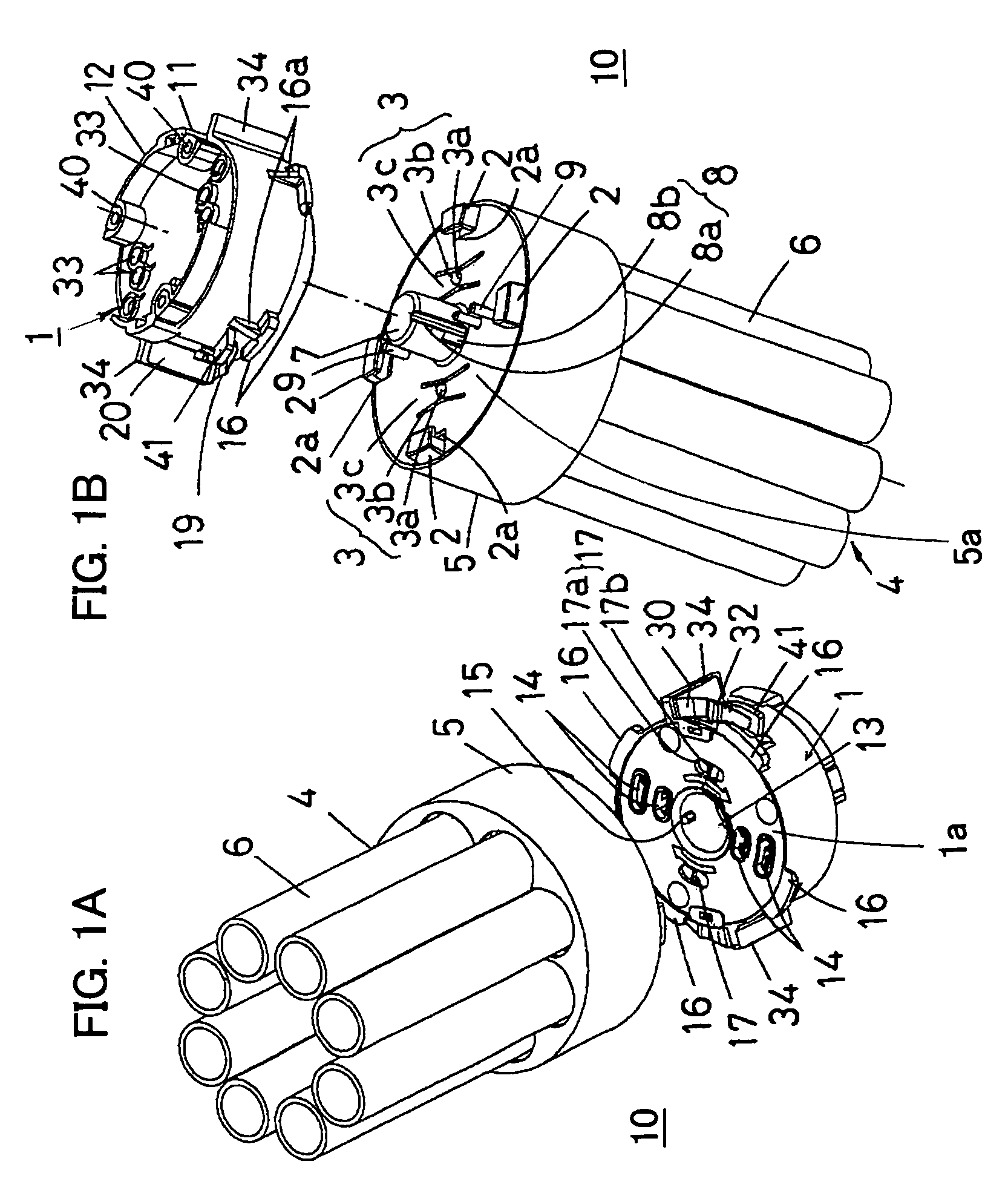 Lamp holder for lamp with a single base and lighting apparatus using the same