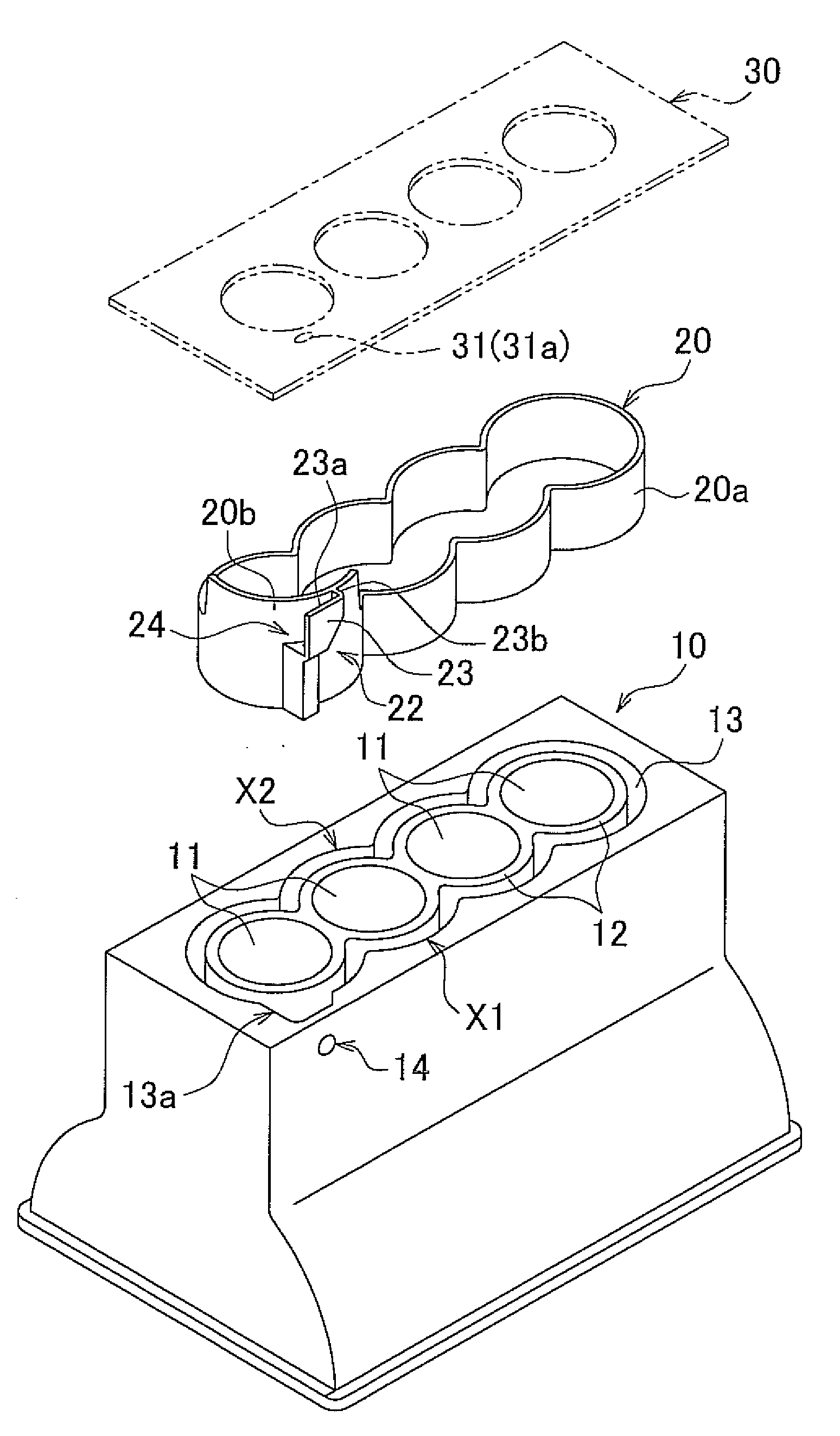 Cooling structure of internal combustion engine