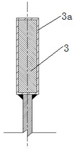 Preparation method of gradient composite anode for nonferrous metals electrodeposition