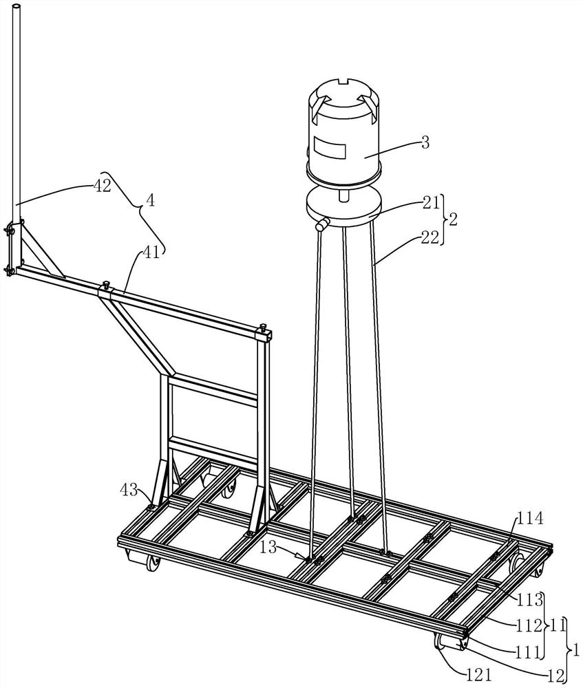 A method for installation and positioning of tunnel media system light column