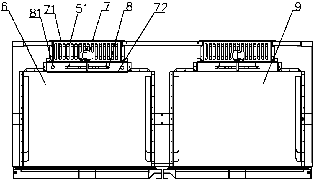 Double-door light wave disinfection cabinet