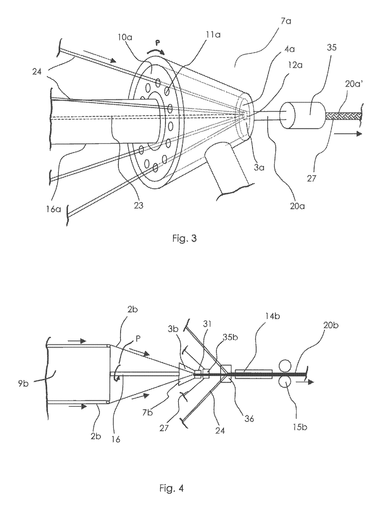 Method for producing a strand or cable