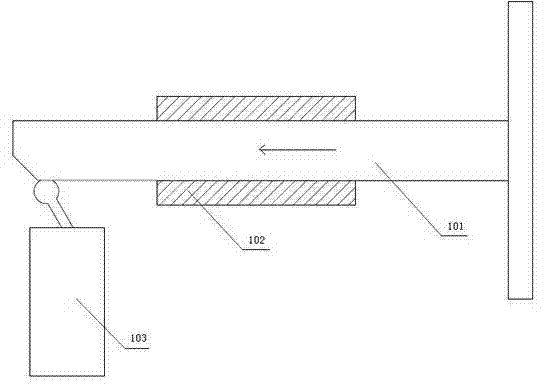 Anticollision device for cutting bed