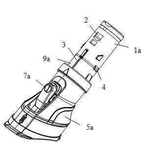 Retractable annular opening brush suction nozzle