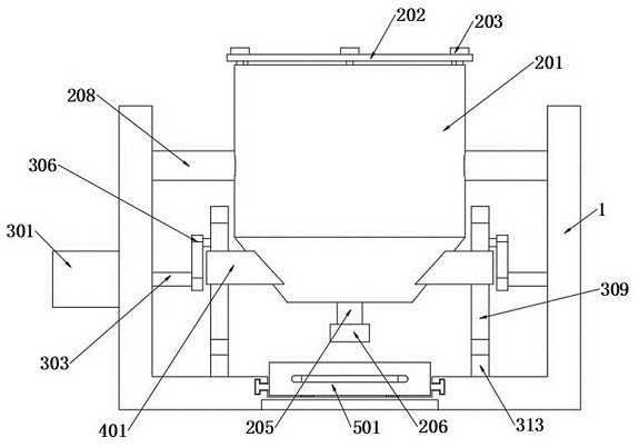 Efficient and energy-saving production and processing device for textile fabric spooling and method thereof