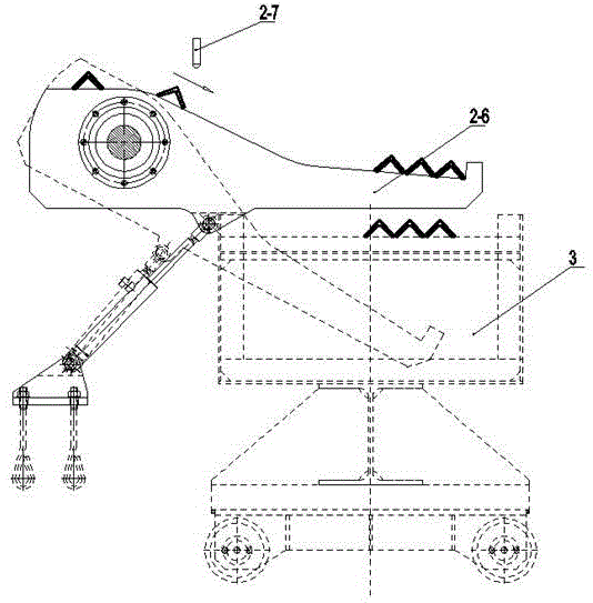 A kind of angle steel profile palletizer and palletizing method