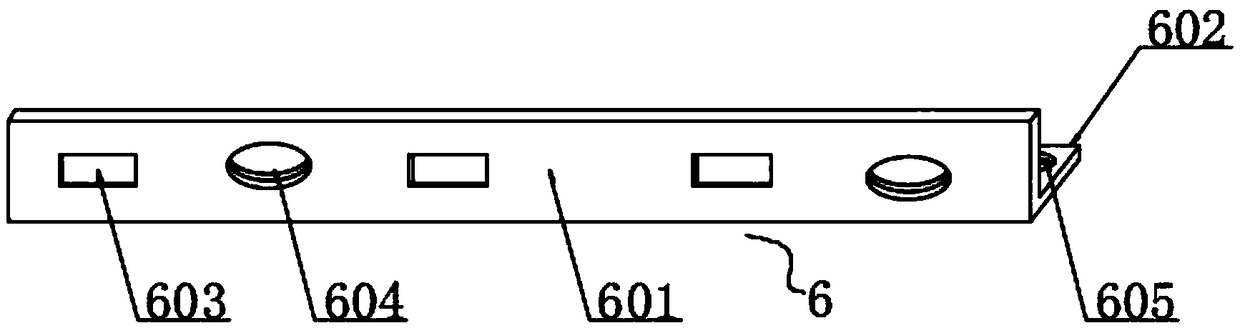 Telescopic type supporting device used for automobile engine cover