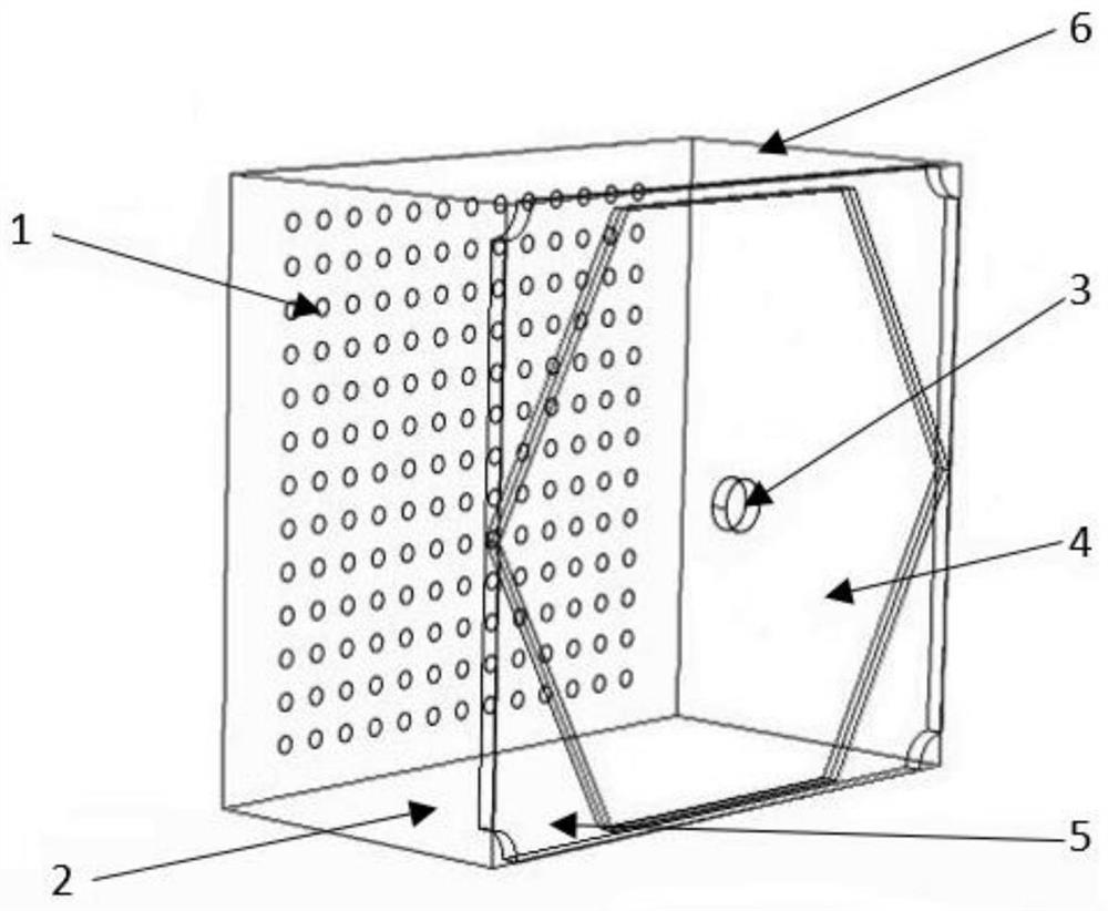 Perforated metamaterial and perforated plate broadband sound absorption and insulation structure