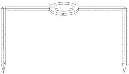 Disinsection device for forestry