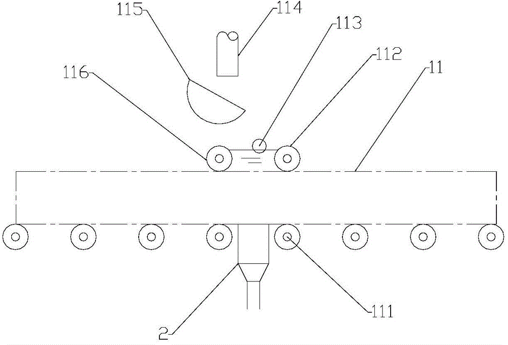 Production method and production equipment of fireproof polystyrene board