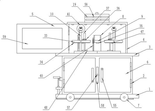 An environment-friendly welding machine controlled by space adjustment and its use method