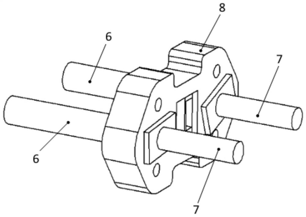 Pneumatic tube feeding device for teletracheal intubation