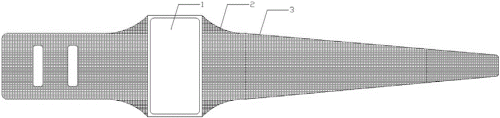 Wearable-device fixing band