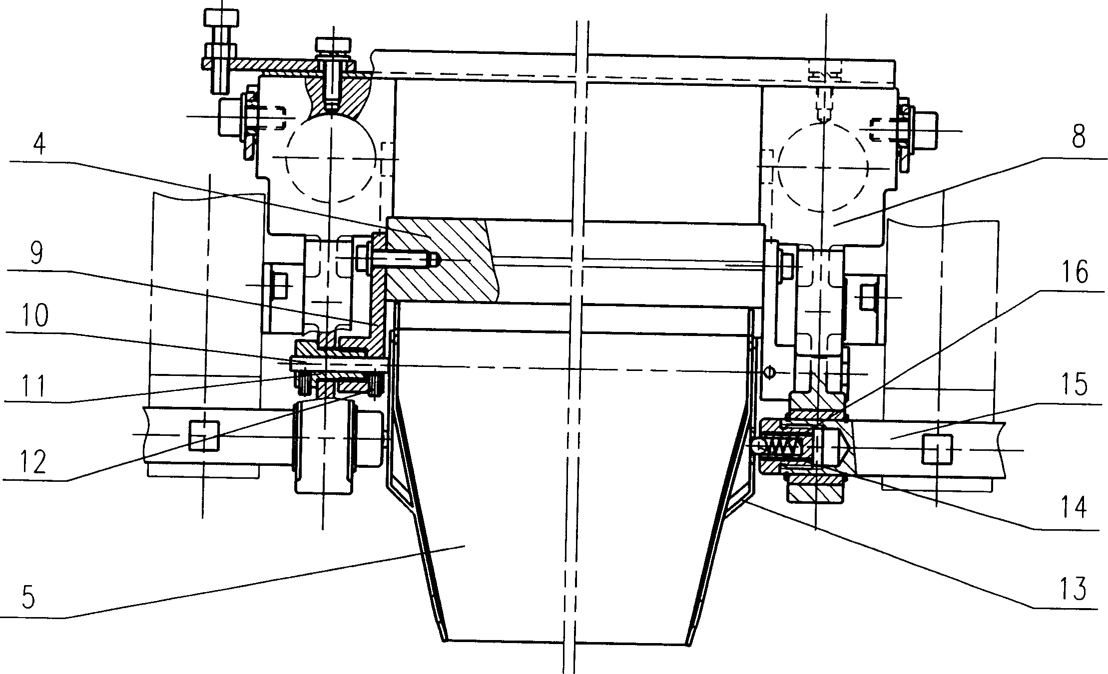 Cotton-network guide device of combing machine